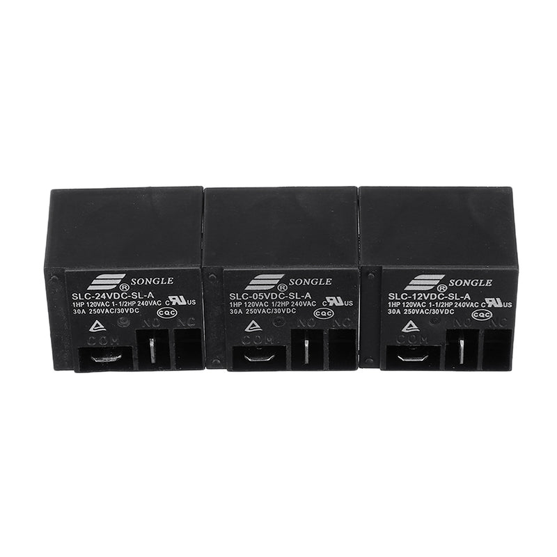 5PCS Power relays SLC-05V 12V 24VDC-SL-A 4PIN Normally Open Relay Module SLC-05VDC-SL-A SLC-12VDC-SL-A SLC-24VDC-SL-A