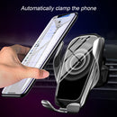 Wireless Infrared Intelligent Automatic Induction Car Phone Charger Air Vent Holder Mount For iPhone Smartphone