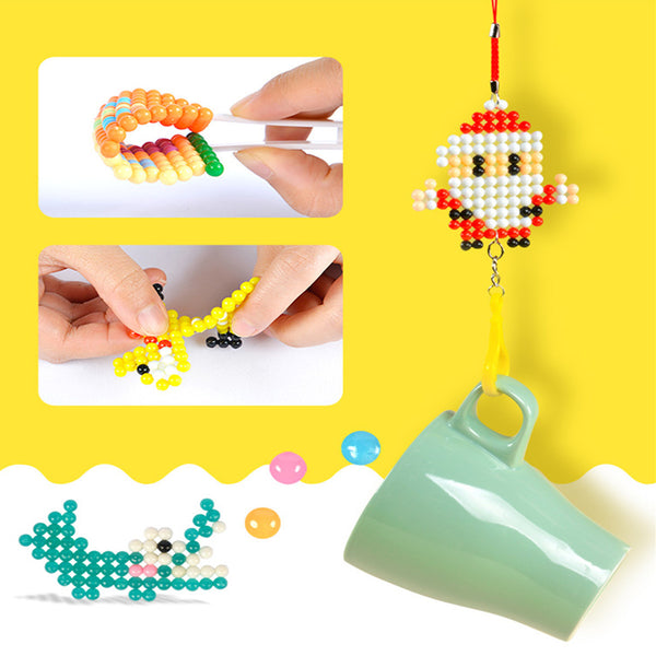 13200Pcs DIY Plastic Perler Stick Water Fuse Beads Jigsaw Puzzle Toy Funny For Kid Crafts Gift