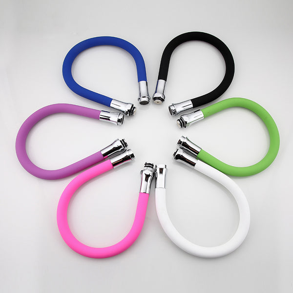 FRAP F7250 Multi-color Silicone Tube Flexible Hose All Direction for Kitchen Faucet 6 Colors Availab