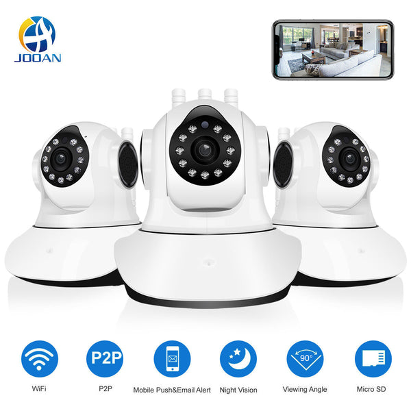 Jooan C6C HD 1080P WIFI IP Camera 11 LED PT 360 Built-in Antenna IP Camera Motion-Detection Two-way Audio Baby Monitors