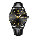 DOM M-11BL-1M89 Fashion Men Watch 3ATM Waterproof Luminous Date Display Quartz Watch