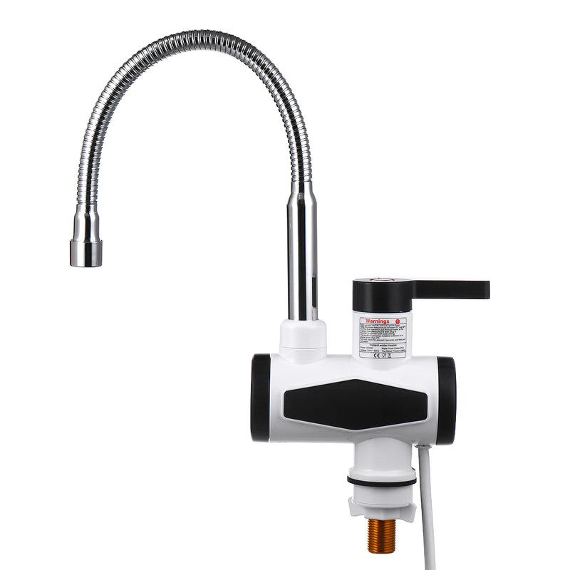 3000W Electric Heating Water Tap Instant Hot Water Heater Faucet Home Bathroom