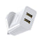 Basues 10.5W 2A Smart Protection Dual USB Travel Charger UK Plug Fast Charging Speed Mini Universal Charger Adapter for Samsung S10+ Xiaomi 9T Redmi Note8