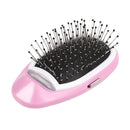 Portable Electric Ionic Hairbrush Takeout Mini Massage 3D Inflatable Hair Brush Comb