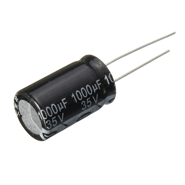 Geekcreit 10pcs 35V 1000uF Electrolytic Capacitor Low ESR 13 x 20mm