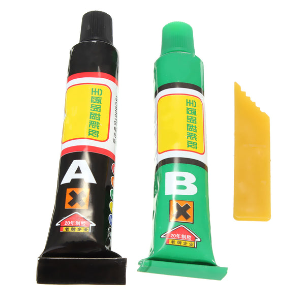 10g A+B Super Strong Epoxy Clear Glue with Spatula for Phone Case Craft