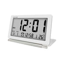 Loskii DC-11 Electronic Travel Alarm Clock Folding Desk Clock With Temperature Date Time Calendar