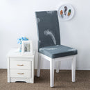 KCASA KC Elegant Flower Landscape Elastic Stretch Chair Covers Dining Room Home Wedding