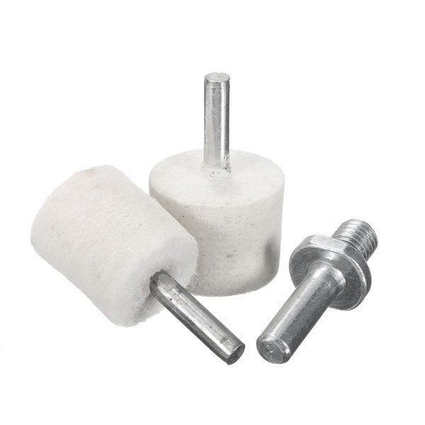 32pcs Polishing Kit Felt Polishing Pad with Polishing Wheel and 230g Cerium Oxide Powder