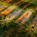 Solar LED Landscape Lawn Lamp Torch Garden Lantern Light Outdoor Waterproof