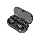 TWS Wireless Earbuds bluetooth 5.0 Earphone CVC8.0 Noise Cancelling HD Mic 4500mAh Power Bank Headphone