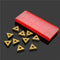 10pcs TNMG 160404 Carbide Tips Inserts Turning Tool Holder Carbide Inserts