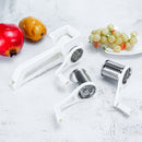 3 In 1 Manual Cheese Grater Rotary Grater Butter Vegetable Fruit Slicer Cutter Kitchen