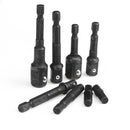 8pcs 25-73mm 1/4'' Socket Adapter Impact Hex Shank Drill Bit Power Extension Bar