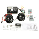 Motorcycle Waterproof USB SD Audio FM MP3 Stereo Amplifier Alarm System Skull Speaker