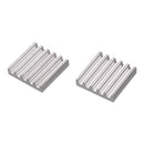 50Pcs 13*13mm Aluminum Heat Sink CPU Radiator Chip for Raspberry Pi