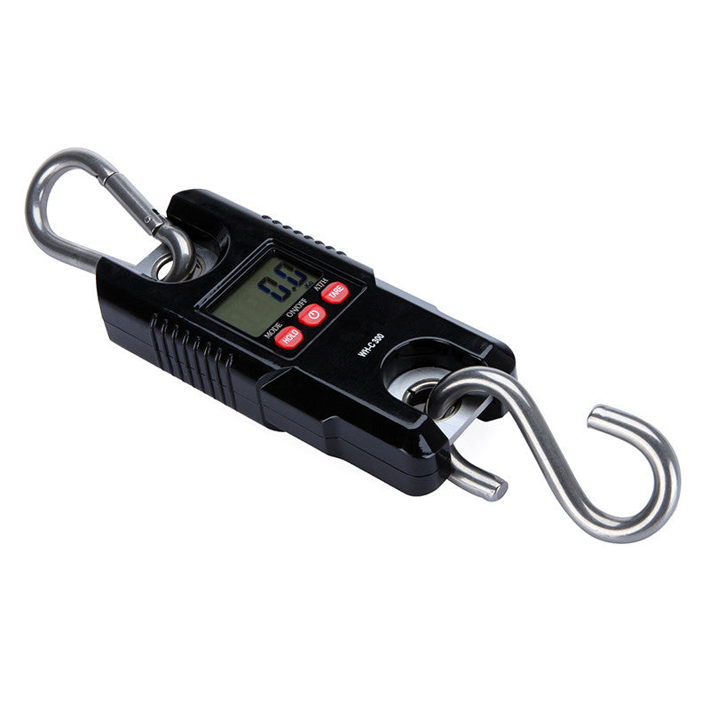 300kg 0.1kg Digital Portable Electronic Mini Scale Backlight LCD Hook High Accuracy Precision Hanging Scale Meter Force Measuring Instrument