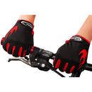 WOSAWE Autumn And Winter Riding Fleece Gloves Bicycle Touch Screen Full Finger Gloves