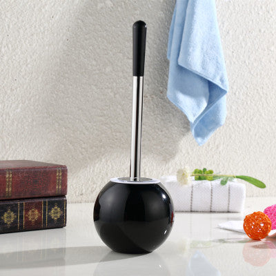 Creative Toilet Brush Bathroom Toilet WC Scrub Cleaning Brush Holder Set Bathroom Cleaning Accessor