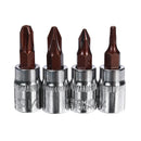 1/4 Inch Socket Ratchet Wrench Screwdriver Hand Tool Set Household Car AUTO Repair Tool Kit with Plastic Toolbox Storage Case