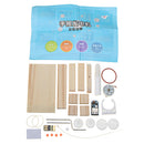 DIY Hand Crank Generator Scientific Education Material Assemble Model Kids Student Classroom Manual