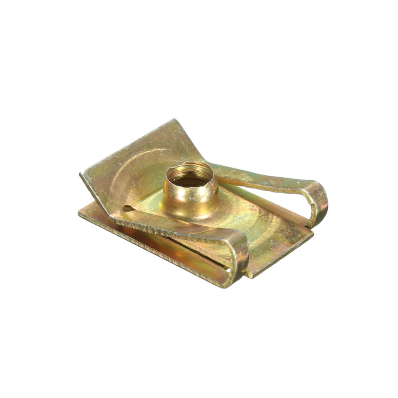 M5 5mm Tread Panel Mounting Clamp Spire Lug Nut Fairing Clip Fastener Speed Zinc