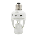 Infrared PIR Motion Sensor 360 Degree Timer E27 LED Bulb Adapter Lamp Holder Converter AC110V/220V
