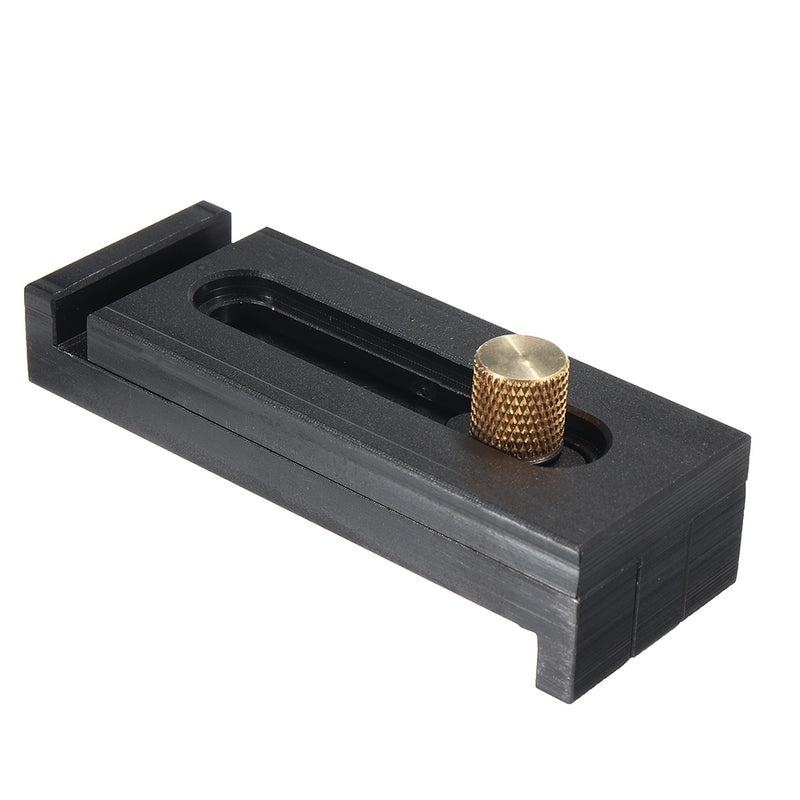 Woodworking Gap Gauge Depth Measuring Ruler Aluminum Alloy Sawtooth Ruler Marking Gauge Table Saw Slot Adjuster Mortise and Tenon Tool
