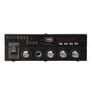 Kinter T1 2X25W Digital bluetooth Stereo Amplifier Support TF FM USB Microphone EU 12V/220V