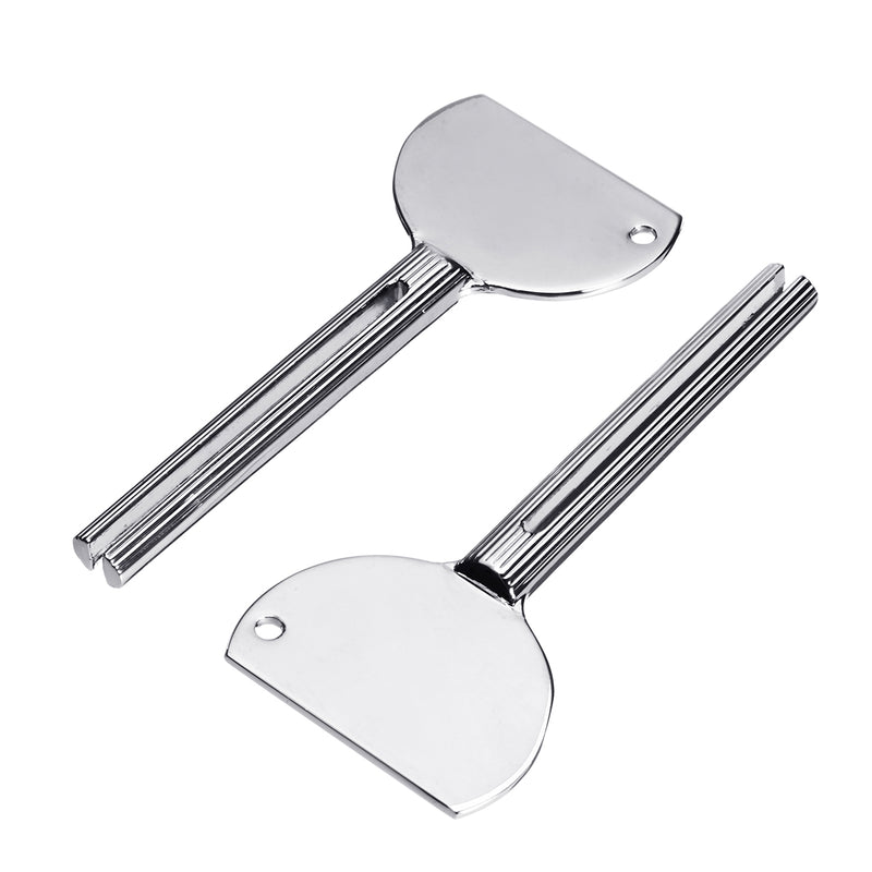 2Pcs Metal Tube Squeezer Keys Toothpaste Color Dye Cosmetic Oil Paint Cream U Shape Wringer Roller