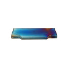 Drillpro 10pcs HRC45 Blue Nano MGMN150-G 1.5mm Carbide Insert for MGEHR/MGIVR Turning Tool Holder