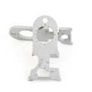 LAOTIE 7 In 1Multifunctional Tools Opener Screwdriver Hex Wrench Outdoor Climbing Survival Tool