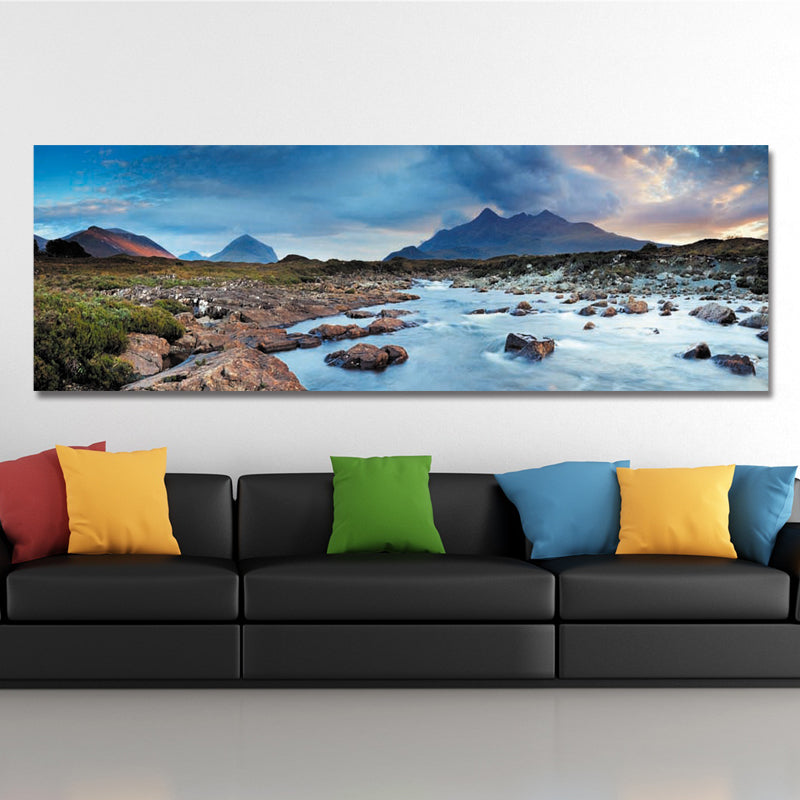 DYC 10537 Single Spray Oil Paintings Photography River Landscape For Home Decoration Paintings Wall Art