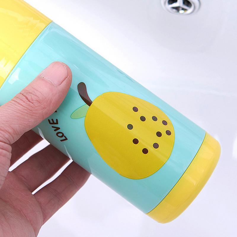 Honana Portable Travel Case Toothpaste Box Cartoon Toothbrush Storage Cup Baskets Holder