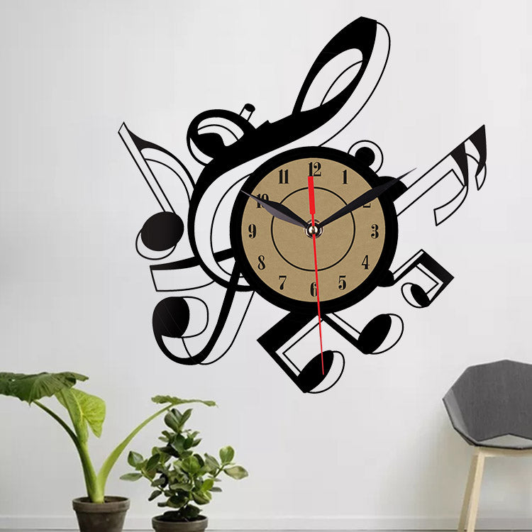 Emoyo EHJ82 Creative Wall Clock 3D Wall Clock Quartz Wall Clock For Home Office Decorations