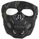 WoSporT Halloween Mask Party Game Skull Tactical Fast Helmet Paintball Airsoft Camouflage