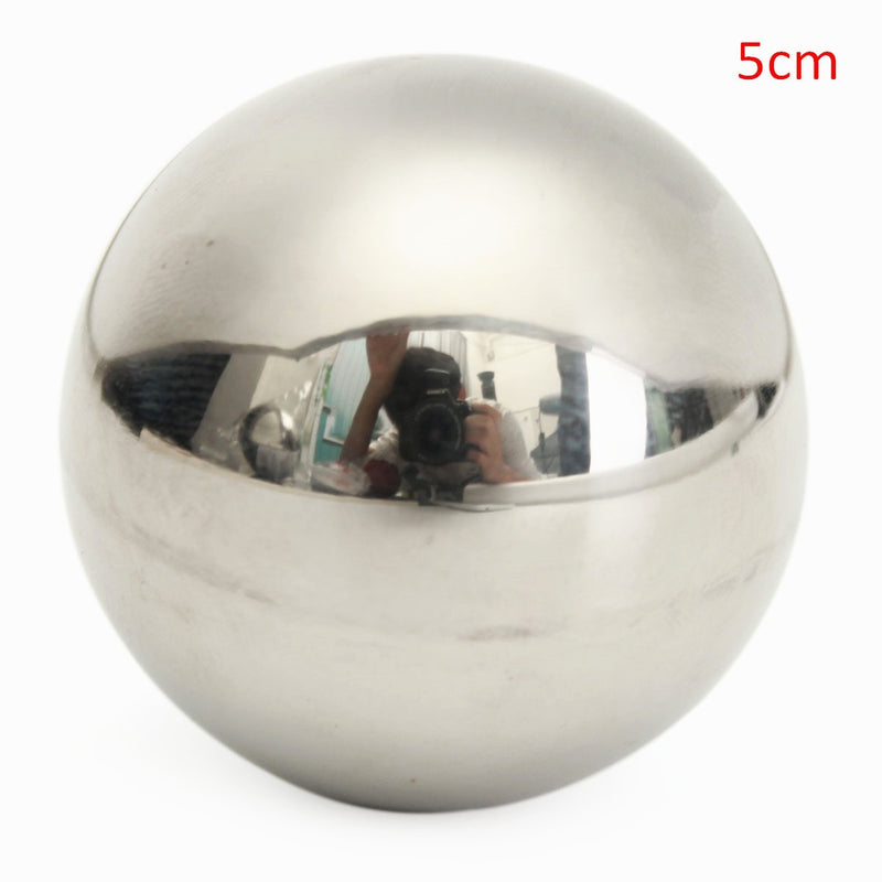 Stainless Steel Mirror Ball Polished Hollow Ball Hardware Accessories 5/8/10/12/15cm