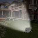 Solar Powered 4W 20 LED Waterproof Remote Control Wall Lamp Flood Light for Outdoor Yard Garden