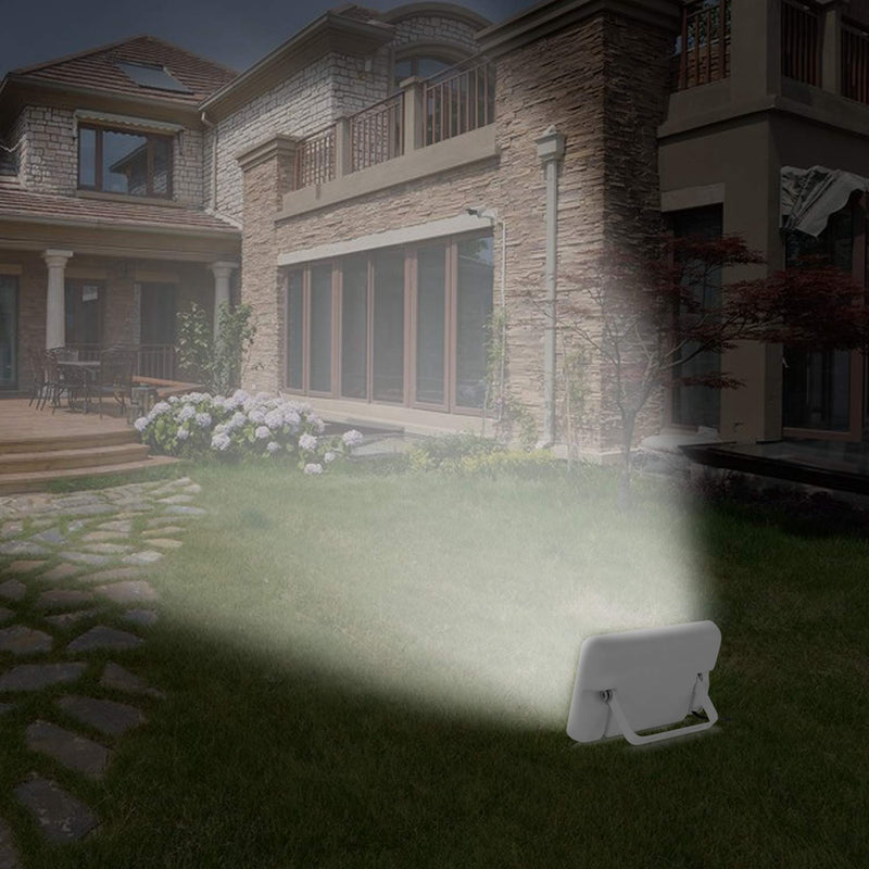 Solar Powered 4W 20 LED Waterproof Remote Control Wall Lamp Flood Light for Outdoor Yard Garden