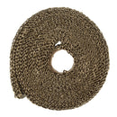 4.5m x 25mm Titanium Header Exhaust Heat Wrap Tape Protection with Stainless Steel Zip Ties