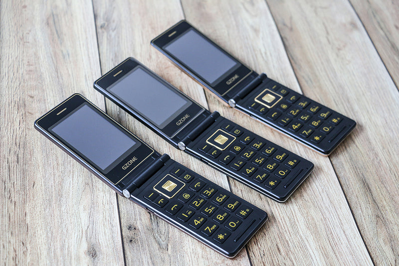 GZONE F699 2.8 inch 1400mAh Touch Screen Big Speaker Speed Dial Dual Vibration SIM Card Feature Phone