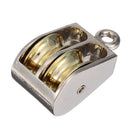 Rotate Fixed Pulley Sheave Rigging Metal Lift Rope Hanging Lifting Wheels