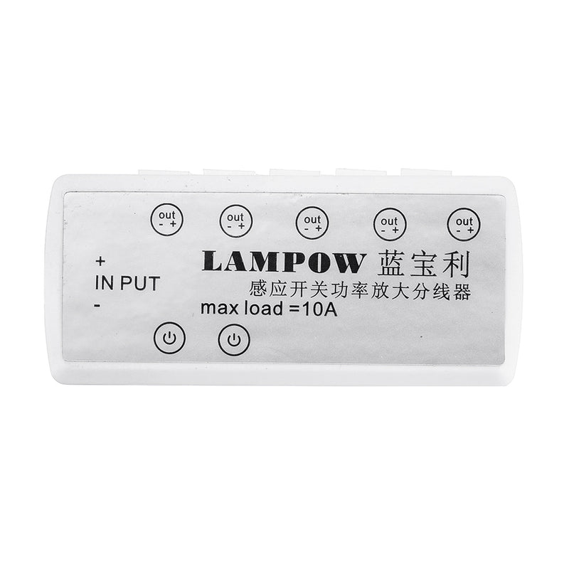Lampow LP-5815 DC5-24V Inductive Switch Power Amplification Splitter (1 to 5)