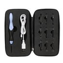9 In 1 USB Weave Craft Tools Kit LED Light Up Crochet Hooks Knitting Needles Set