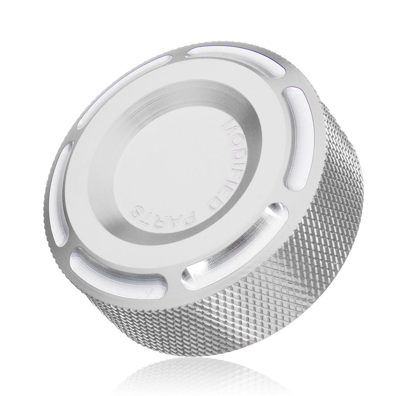 CNC Rear Brake Clutch Fluid Reservoir Cover Cap For Honda/Kawasaki/Suzuki