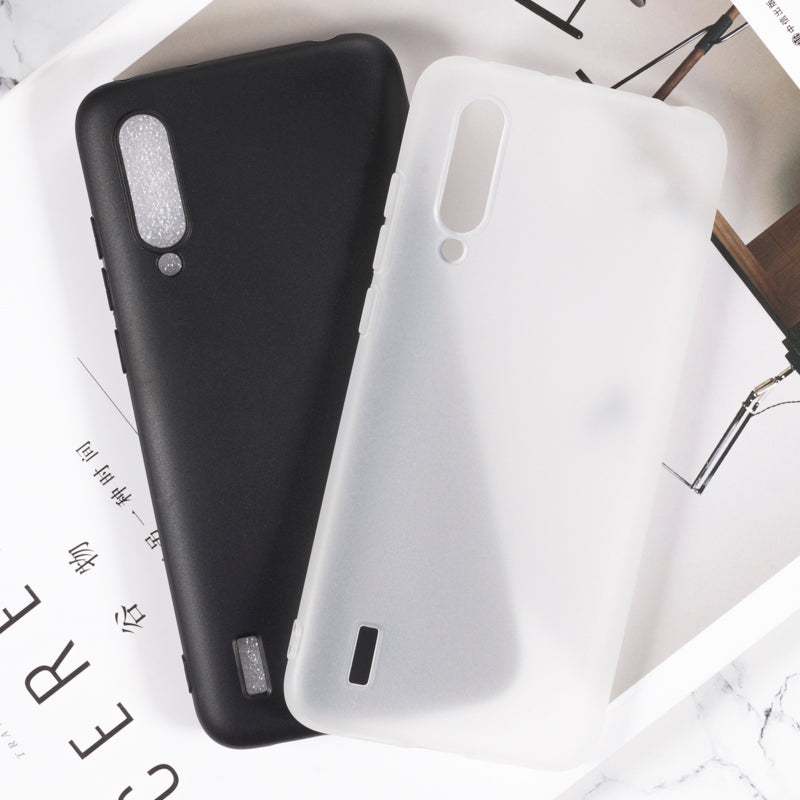 Bakeey Pudding Frosted Anti-Scratch Soft Silicone Back Cover Protective Case for Xiaomi Mi 9 Lite / Xiaomi Mi CC9 6.39 inch