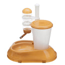 Automatic Pet Water Drinker Cat Dog Bowl Fountain Bottle Food Feeder Dispenser Waterer