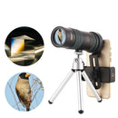 8-24x30 Zoom Monocular BAK4 Optic Lens Telescope For Outdoor Travel Phone Shooting