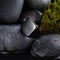 Unisex Luxury Titanium Steel Ring Gun Black Plated Finger Ring for Men